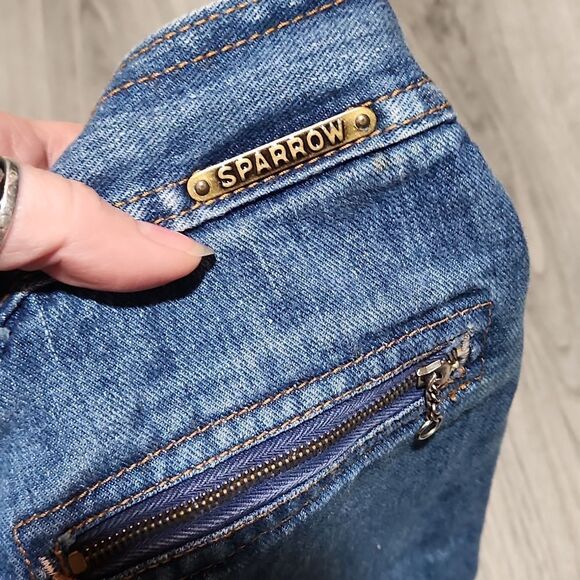 GUC Vintage Sparrow HIGH Rise Straight Jeans - Picture 7 of 7